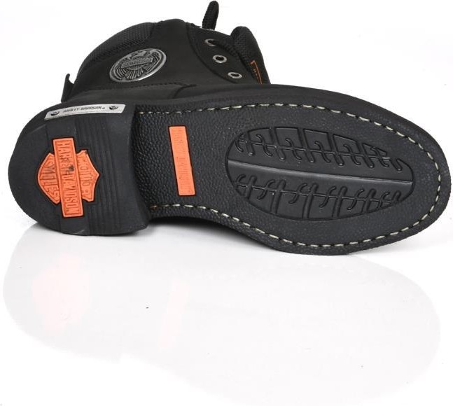 Harley Davidson Jım 025G100128 Nubuk Bot Kadın Klasik Siyah Dış Materyal ile Şık Tasarım görsel 5