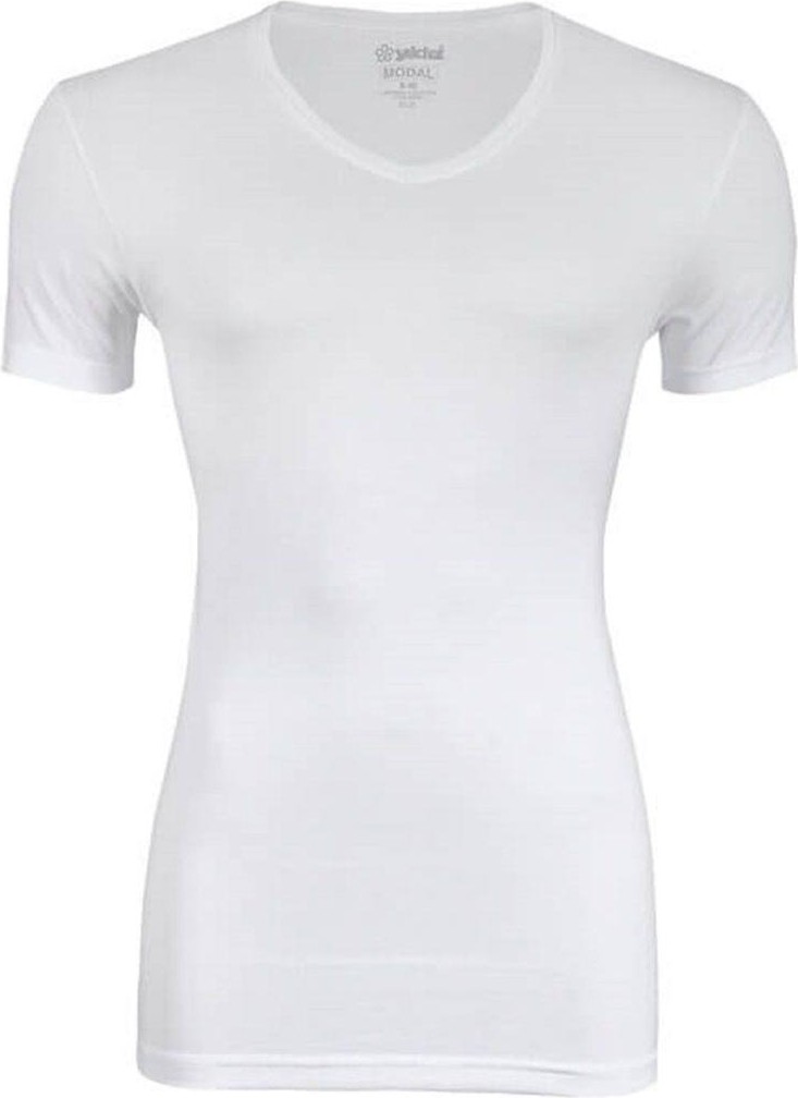 Yıldız 126 Premium Erkek V Yaka Süper İnce Pamuklu Rahat Kalıp Kısa Kol Fanila/Atlet/Tshirt