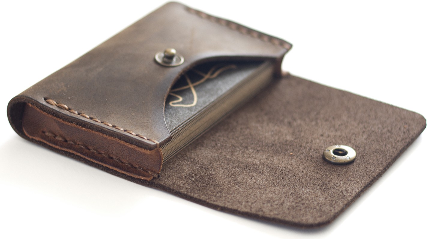 Hi Leather Nerio Kapaklı Minimal Kartlık Kişiye İsme Özel görsel 4