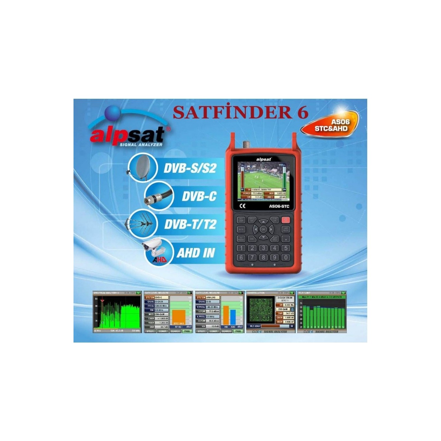 Ko Sat Satfinder Alpsat As Hd Uydu Y N Bulucu Stc Ahd Fiyat