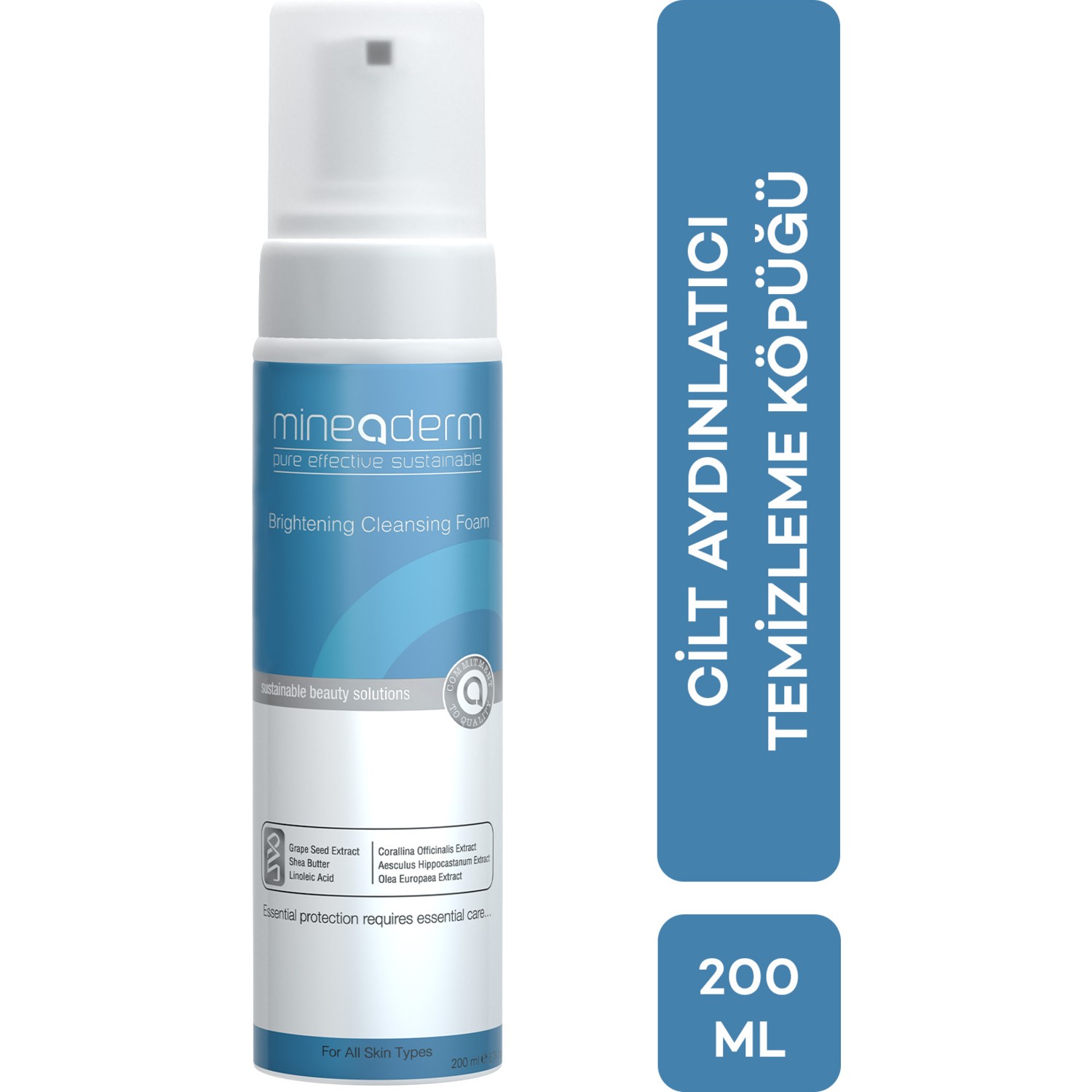 Mineaderm Brightening Cleansing Foam 200 ml Fiyatı