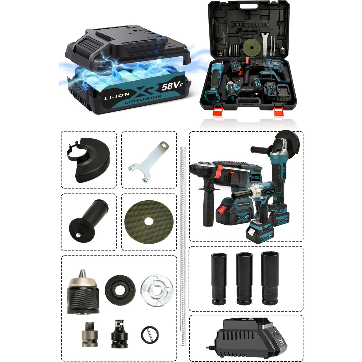 Procraft Pro Craft 3 Lü Set Torklu Vidalama Somun Sıkma Fiyatı