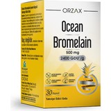 Orzax Ocean Bromelain 30 Kapsül