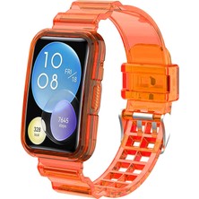 Basias Huawei Watch Fit 2 Elegant Edition Kordon Transparan Silikon