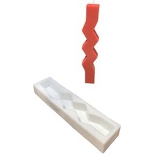 Uzun Mum Kalıbı Silikon