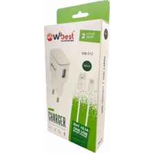 WBest 2.1A Micro Şarj Aleti Wbest WB-512
