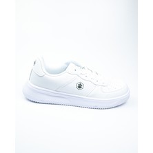 Lumberjack Finster Beyaz Unisex Sneaker Tekstil Malzeme Düz Taban Bağcıklı Ayakkabı