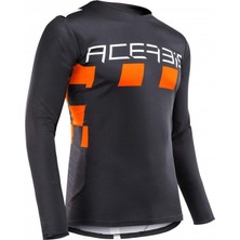 Acerbis Mx Checkmate Jersey Siyah Turuncu