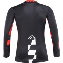 Acerbis Mx Checkmate Jersey Siyah Kırmızı