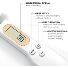 Mectime  Elektronik Mutfak Terazisi 500G 0.1g LCD - Siyah (Yurt Dışından)