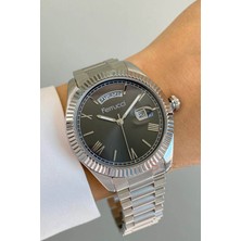 Ferrucci FC24130M.01 Gümüş Renk Çelik Kordon 3 Atm Su Geçirmez 2 Yıl Garantili Erkek Kol Saati