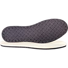 ipekbazaar 12 Çift Kaydırmaz Keçe Patik Panduf Tabanı, Delikli, 3 Katmanlı Hobi Örgü Tabanlığı, 9 mm Kalınlık