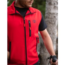 Huğlu Outdoor Softshell Yelek Fermuarlı Cepli Mevsimlik