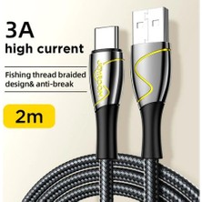 Joyroom 2 mt USB Lighting Metal Kopmaz Kablo