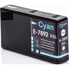 Calligraph Epson Uyumlu TE7892XXL(49ML) Mavi Muadil Kartuş 4.000SYF