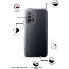 Case World Xiaomi Redmi Note 9 ile Uyumlu Kapak Kamera Korumalı Tıpalı Şeffaf Silikon ile Uyumlu Kılıf