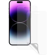 ECR MOBILE Iphone 14 Pro Max ile Uyumlu Esnek Nano Ekran Koruyucu Film Hd Şeffaf