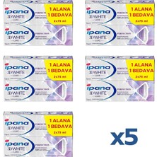 Ipana 3 Boyutlu Beyazlık Luxe Diş Macunu Perfection 2x75 Ml. - 5x2 Paket