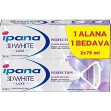 Ipana 3 Boyutlu Beyazlık Luxe Diş Macunu Perfection 2x75 Ml. - 5x2 Paket