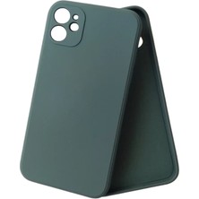 Güvence Apple Iphone 11 Uyumlu Köşeli Kalıp Lansman Içi Kadife Silikon Kılıf