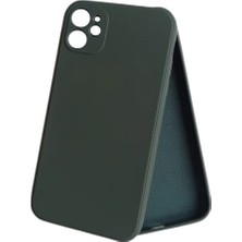 Güvence Apple Iphone 11 Uyumlu Köşeli Kalıp Lansman Içi Kadife Silikon Kılıf