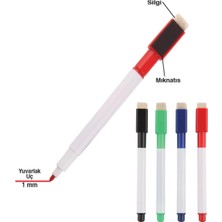 HYD Akıllı Mini Tahta Kalemi Silgili ve Mıknatıslı 12'li