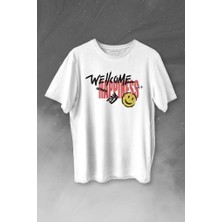 Kendim Seçtim Good Vibe Happines Mutlu Smile Eğlenceli Baskılı Tişört Unisex T-Shirt