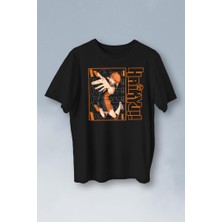 Kendim Seçtim Haikyuu Fly Anime Baskılı Tişört Unisex T-Shirt