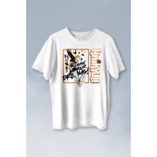 Kendim Seçtim Haikyuu Fly Anime Baskılı Tişört Unisex T-Shirt