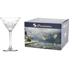 Paşabahçe Timeless Martini Ayaklı Kadeh Bardak- Sunum Bardağı 4 Lü 440176