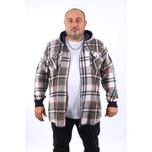 Moc Grande Mocgrande Büyük Beden Kapüşonlu Sweat Çift Cep 22204-HAKI