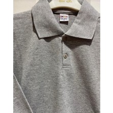 Fires Giyim Uzun Kollu Polo Yaka Okul Tshirt