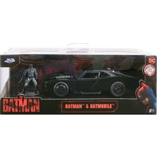 Jada Toys Batman Batmobile Araba, Batman Figürlü ve 1:32 Ölçekli