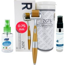 Zgts Gold Line 0.75mm Titanyum 192 İğneli Derma Roller