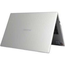 Apsuwa Huawei Matebook D15 2020 Kılıf Şeffaf Buğulu Mika