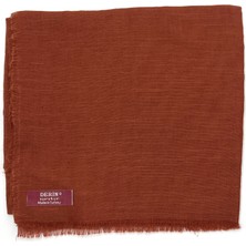 Naz Ipek Flamlı Pamuklu Yazma Eşarp 100X100CM