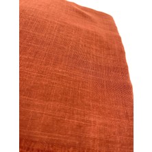 Naz Ipek Flamlı Pamuklu Yazma Eşarp 100X100CM