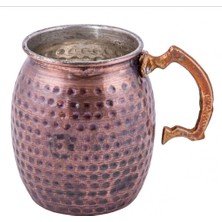 Zinnun Bakır Kupa Bardak 400 ml