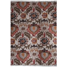 Rugs Modern Cotton 521  Etnik ve Çiçek Desenli Kilim
