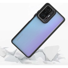 Case Street Casestreet Xiaomi Redmi Note 11 Pro 5g Kılıf Flora Sert Silikon Arkası Cam Şeffaf Kırmızı