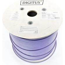 Dıgıtus DK-1613-VH-5 500M Cat6 U-Utp Kablo 250MHZ AWG23/1 Mor Data Kablosu