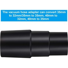 Gorgeous 2 Adet Vakum Hortumu Adaptör Temizleyici Hortum Universal Adaptör Dönüştürücü, Çoğu Vakum Için 32MM 35MM 40MM Hortum Redüktörü (Yurt Dışından)