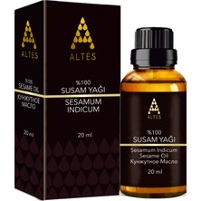 Altes Saf Susam Yağı Soğuk Sıkım 20 ml