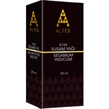 Altes Saf Susam Yağı Soğuk Sıkım 20 ml