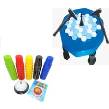 Zekice Kutusuz Buz Kırma Oyunu ve Kutusuz Pratik Bardaklar Heyecanlı Bardaklar