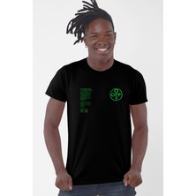 Rock&Roll Dairede Off Siyah Kısa Kollu Erkek T-Shirt