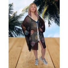 Boutique Venüs Şile Bezi Taş Baskılı Pareo