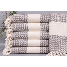 Kayra Export Kahverengi Plaj Peştemali, Banyo Havlusu, 100 x 180  cm  Pamuk Havlu, Havuz Havlusu, Pareo Peştamal,