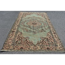 Kayra Export Türk Halısı, Eskitme Halı, Halı, 181 x 272  cm  Yeşil Halı, Kabilesı Oturma Odası Halı,  6368