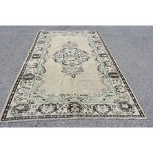 Kayra Export Türk Halısı, Eskitme Halı, Halı, 172 x 268  cm  Bej Halı, Dekoratif Oturma Odası Halı,  8891